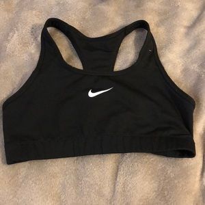 Black Nike Sports Bra